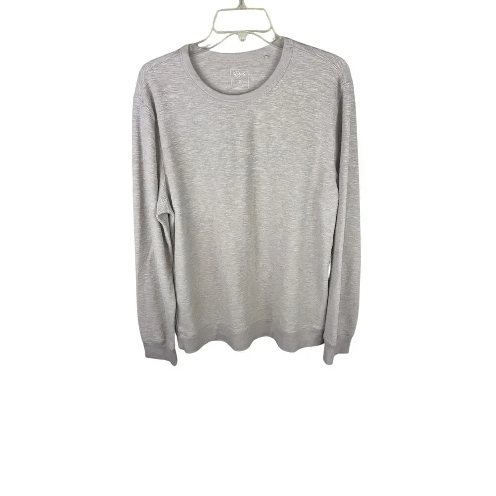 Rails Mens Crewneck Sweatshirt Beige Pullover Size‎ XL